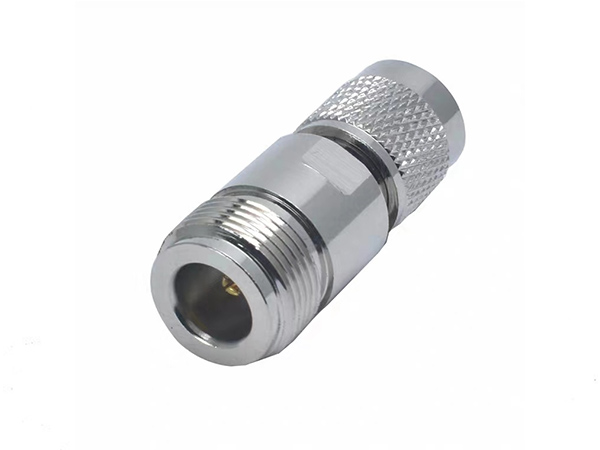 Straight TNC Plug to N Jack RF Coaxial Connector